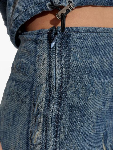 Diesel De-Megan denim skirt - Blue