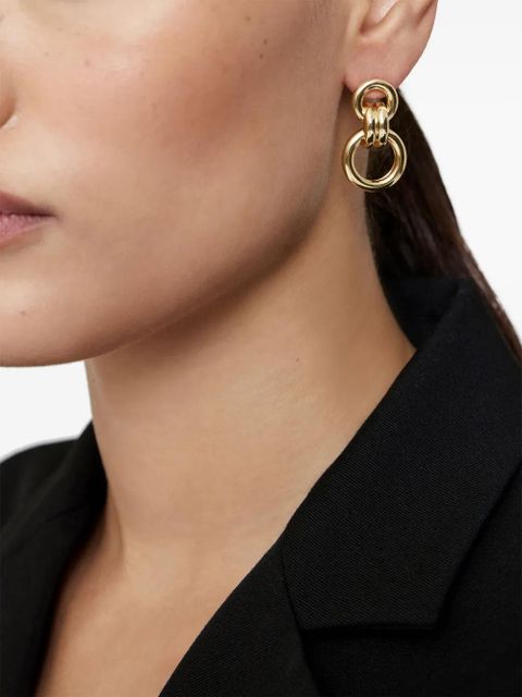 ANINE BING cable-link drop earrings - Gold - zdjęcie produktu nr 2