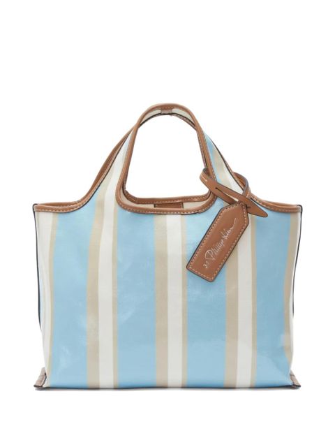 3.1 Phillip Lim mini striped tote bag - Blue - zdjęcie produktu nr 1
