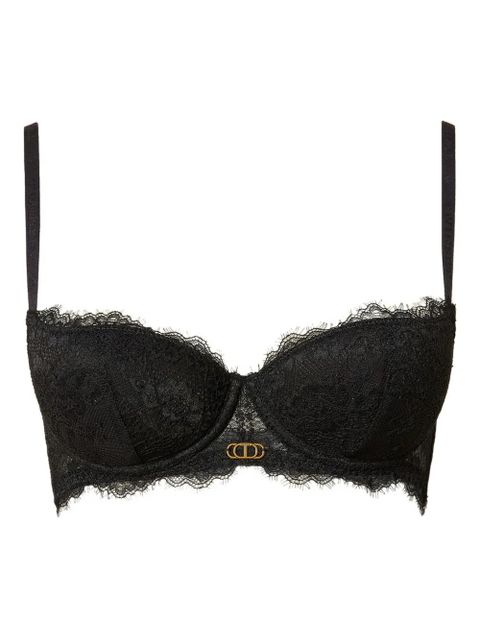 TWINSET lace-detailing bra - Black - zdjęcie produktu nr 1