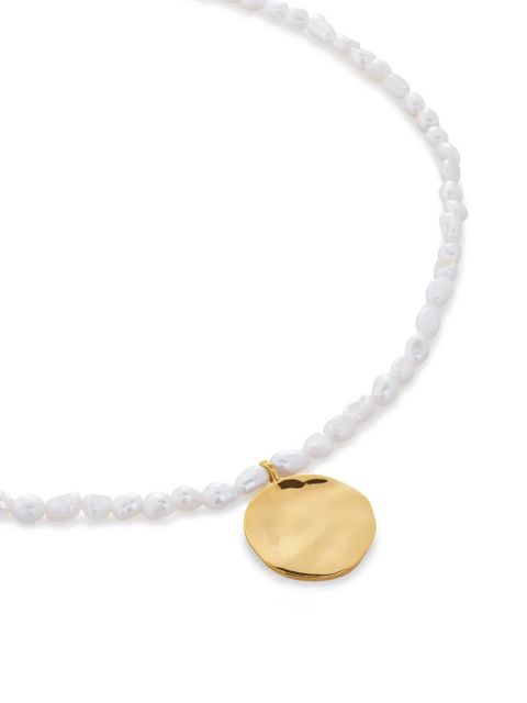 Monica Vinader Capri Keshi pearl necklace - White - zdjęcie produktu nr 2