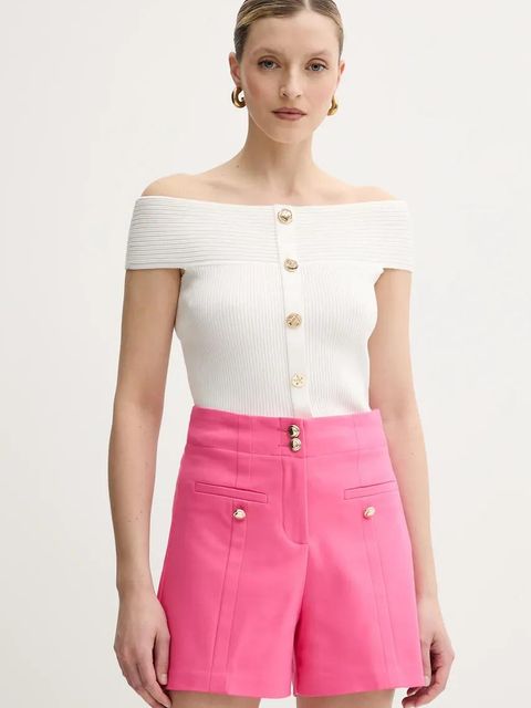 Morgan bluzka MDONA damska kolor beżowy gładka MDONA