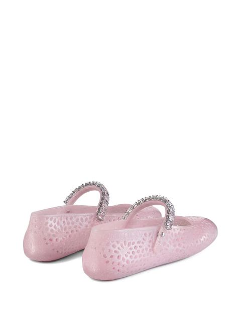 Jimmy Choo Jelly ballet flats - Pink