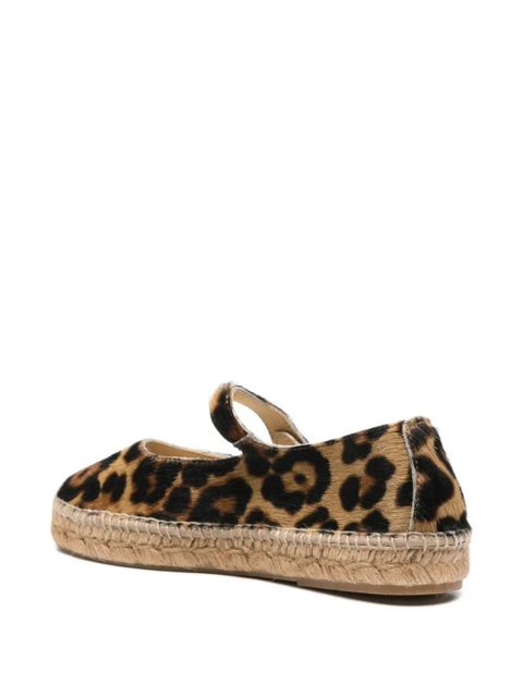 Manebi leopard-print touch-strap espadrilles - Neutrals