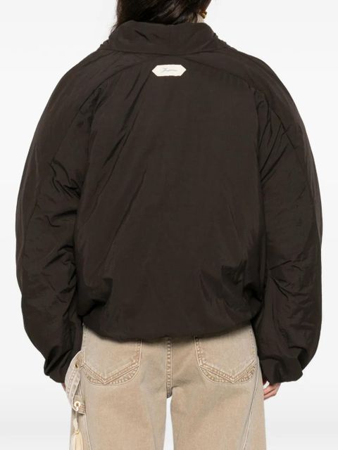 Jacquemus The Paysan shawl-collar puffer jacket - Brown