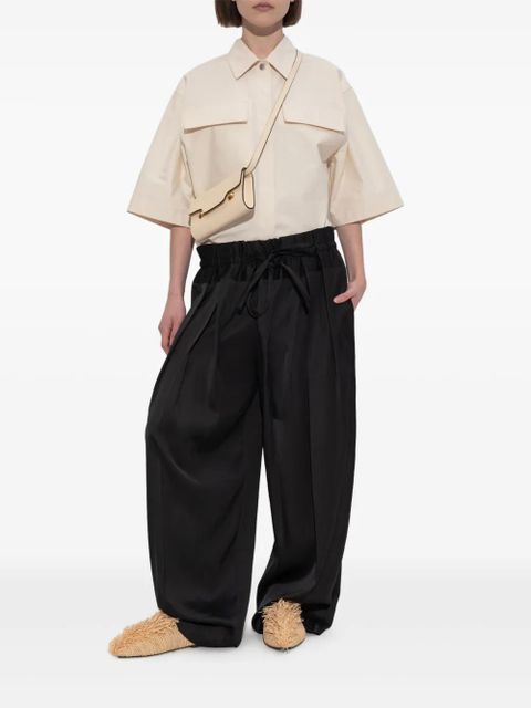 Jil Sander patch pocket shirt - Neutrals