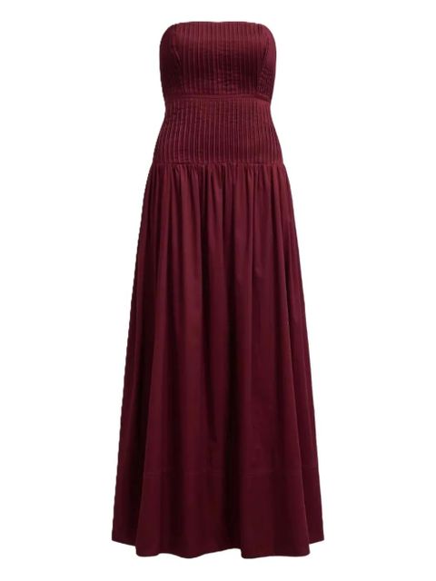 Aje Vacation strapless maxi dress - Red - zdjęcie produktu nr 1