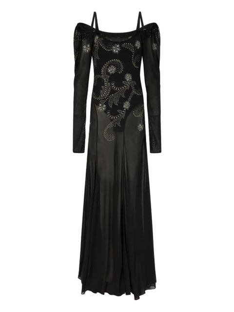 Rabanne jersey maxi dress - Black - zdjęcie produktu nr 1