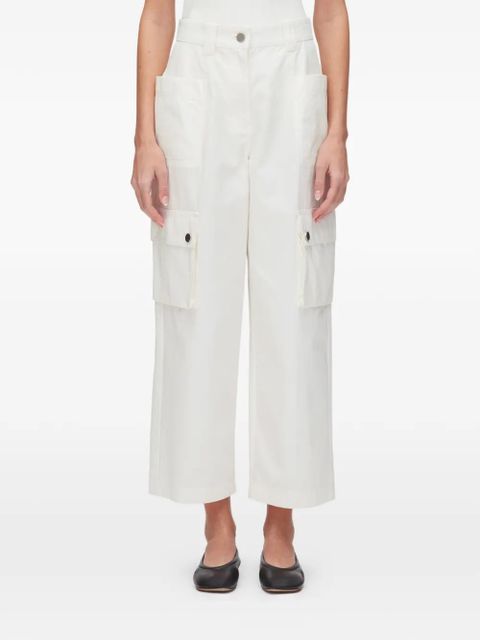 3.1 Phillip Lim cotton cargo pants - White