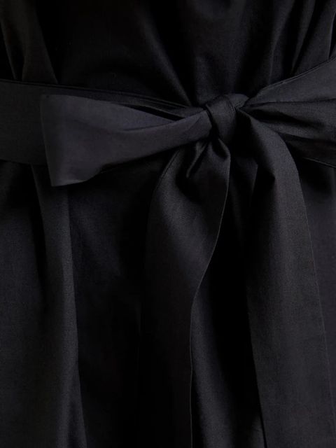 Essentiel Antwerp ruffled belted maxi dress - Black