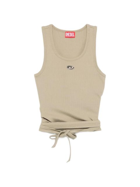 Diesel T-Anky-Tail tie-detail tank top - Neutrals - zdjęcie produktu nr 1