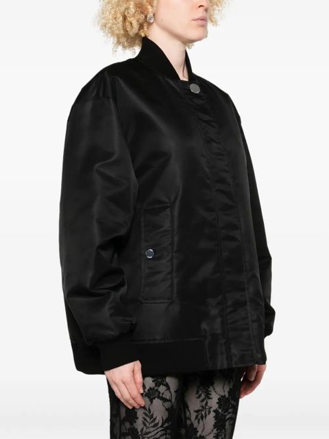 Sportmax button-up bomber jacket - Black