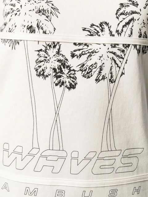 AMBUSH sleeveless tie T-shirt - Neutrals