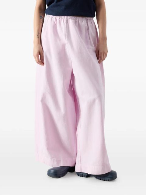 American Vintage Namaz elasticated cotton trousers - Pink