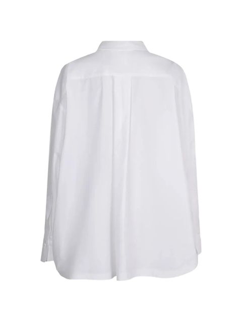 The Attico Diana embroidered-logo shirt - White - zdjęcie produktu nr 2