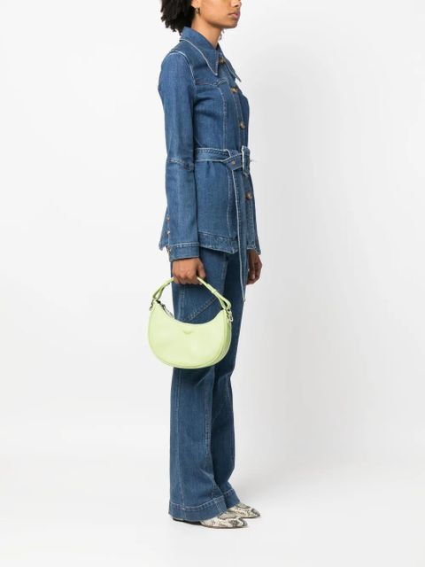 Zadig&Voltaire curved-body logo-plaque tote bag - Green - zdjęcie produktu nr 2