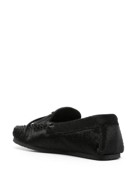 ISABEL MARANT Fitza driver loafers - Black