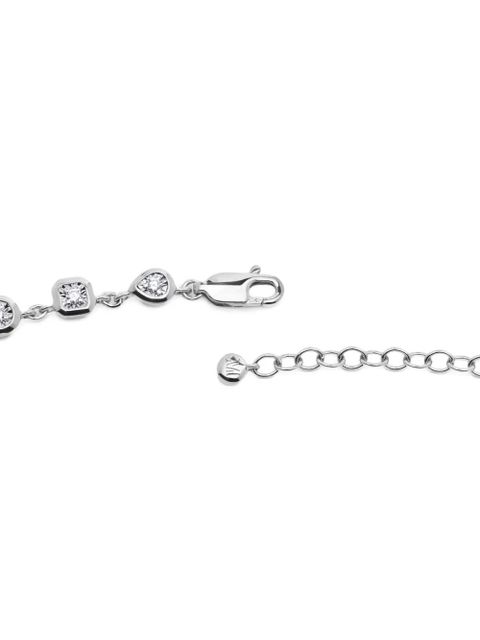 Monica Vinader diamond-embellishment necklace - Silver
