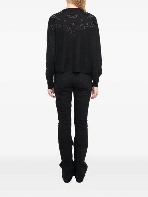 Zadig&Voltaire Swapy cashmere Sweater - Black