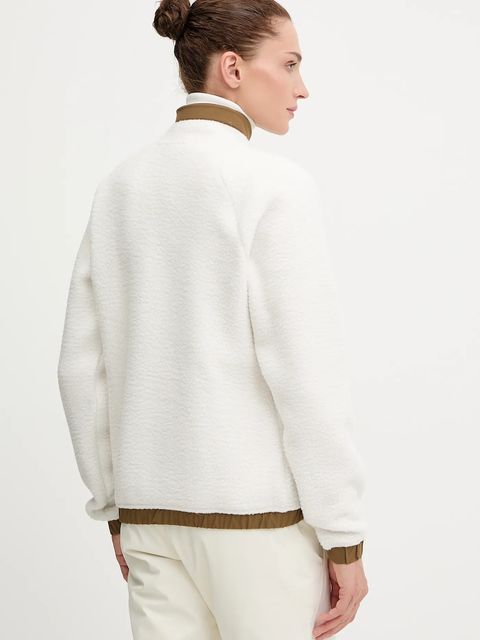 Helly Hansen bluza polarowa IMPERIAL damska kolor biały gładka 63372