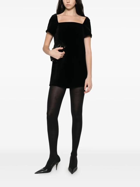 KHAITE Benji mini dress - Black