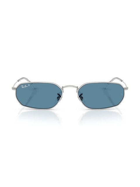 Ray-Ban okulary przeciwsłoneczne kolor srebrny 0RB3947