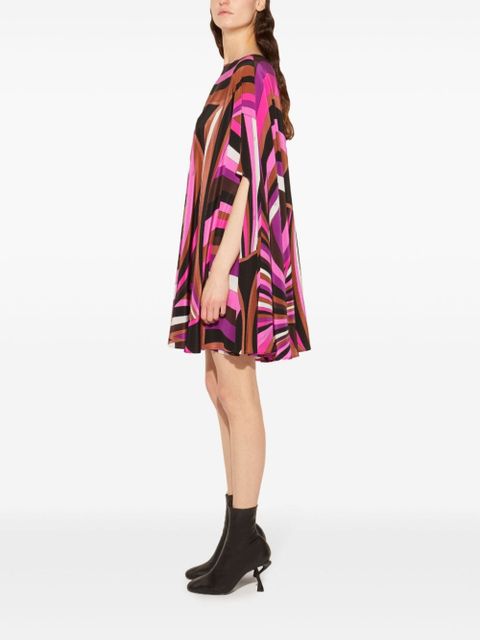 PUCCI Iride-print silk kaftan - Pink