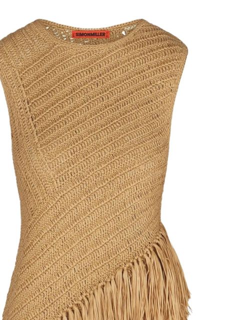 Simon Miller crochet fringe top - Neutrals - zdjęcie produktu nr 2