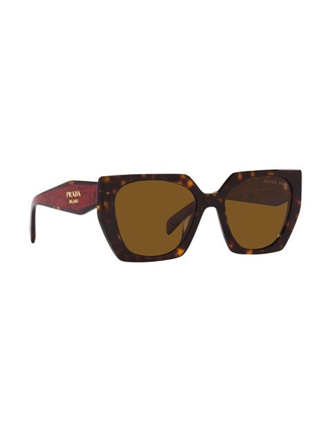 Prada Eyewear tortoiseshell-effect square sunglasses - Brown