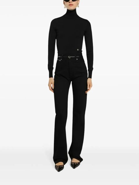 Dolce & Gabbana ribbed knit turtleneck - Black