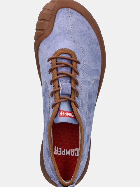 Camper sneakersy zamszowe Peu Path damskie kolor niebieski K201815-004