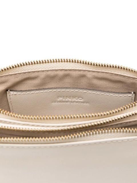 PINKO double-zip shoulder bag - White
