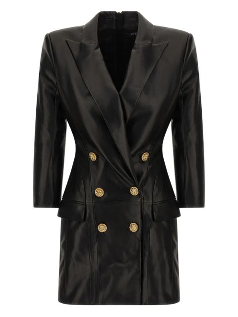 Balmain double-breasted mini dress - Black - zdjęcie produktu nr 1