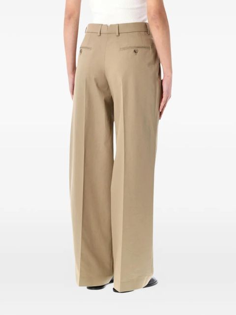AMI Paris pleated trousers - Neutrals - zdjęcie produktu nr 2
