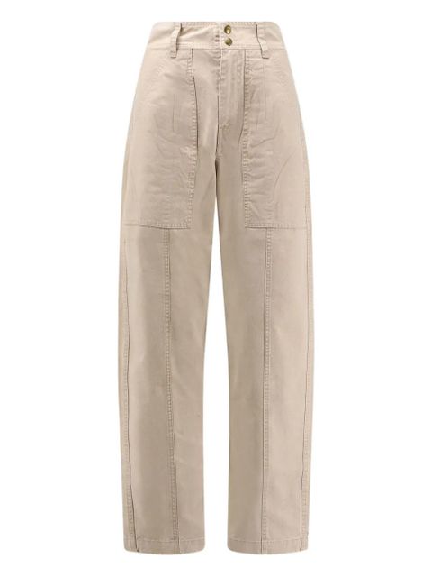 MARANT ÉTOILE cotton trousers - Neutrals - zdjęcie produktu nr 1