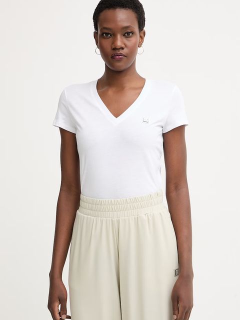 Armani Exchange T-shirt damski bawełniany - zdjęcie produktu nr 1