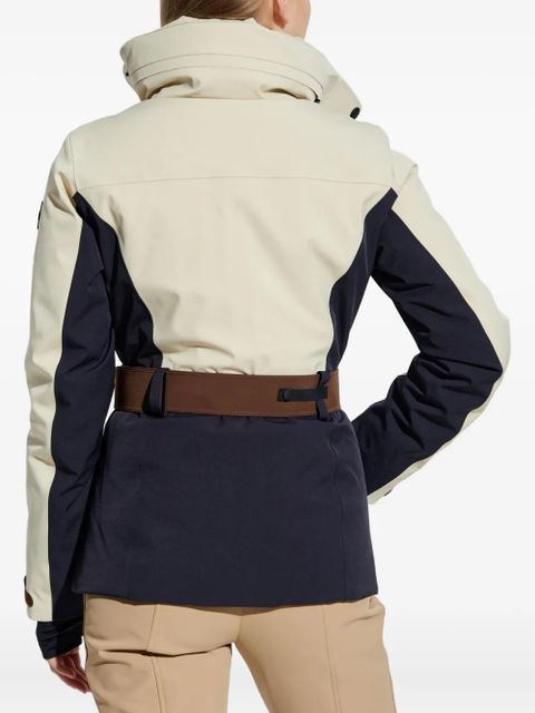 Moncler Grenoble belted ski jacket - Neutrals