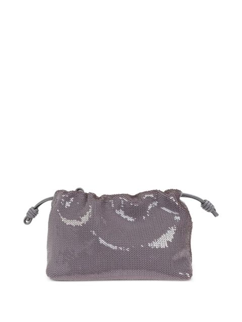 LOEWE sequin-embellished shoulder bag - Grey