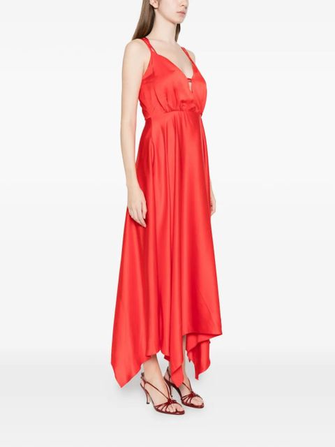SANDRO cut-out strap dress - Red
