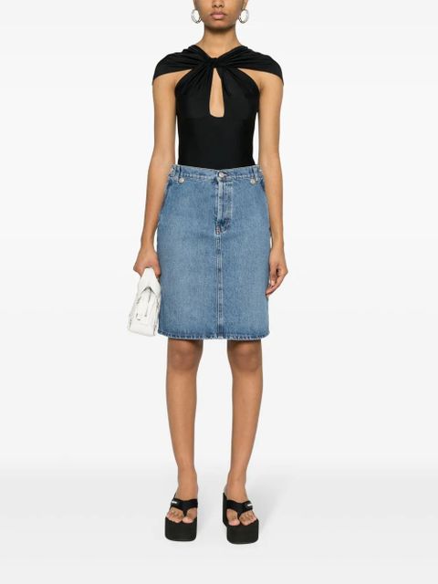 Coperni denim mini skirt - Blue - zdjęcie produktu nr 2