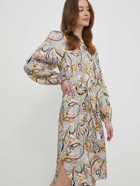 Mos Mosh sukienka midi prosta