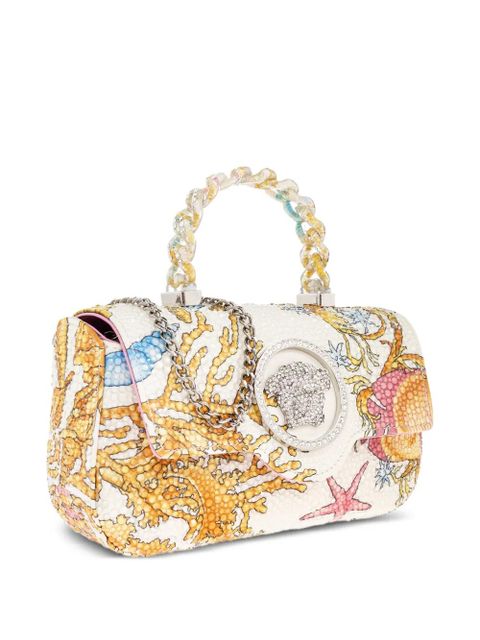Versace La Medusa embellished sea-life cross body bag - White - zdjęcie produktu nr 2