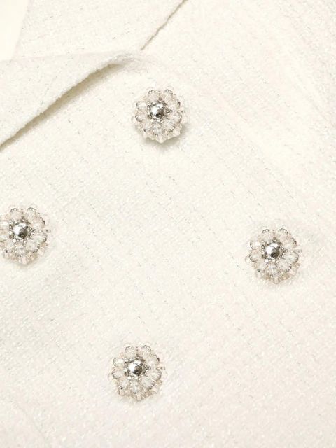 Self-Portrait embellished-belted maxi dress - Neutrals