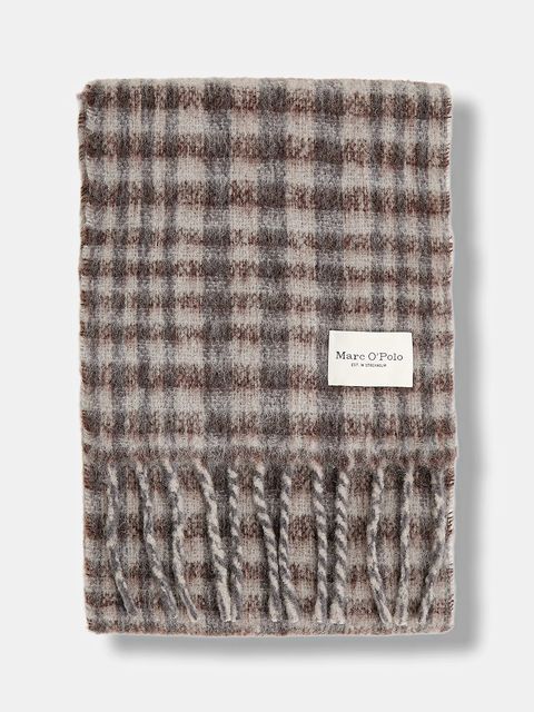 Marc O'Polo szalik z dodatkiem wełny - zdjęcie produktu nr 1