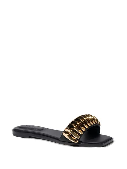 Simkhai Ripple flat sandals - Black