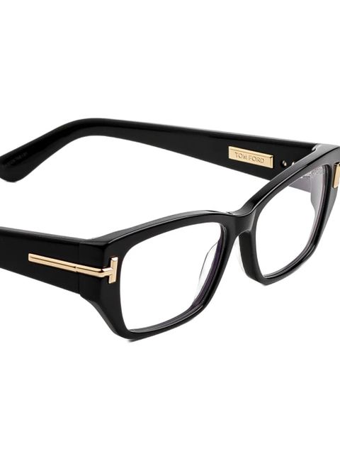 TOM FORD Eyewear geometric glasses - Black