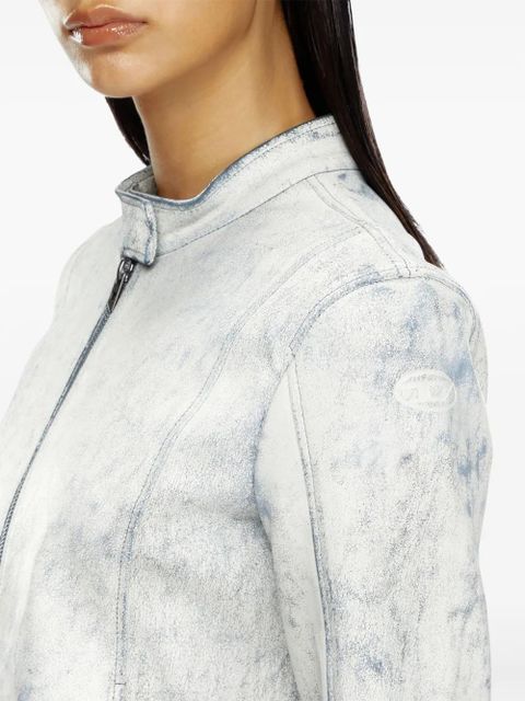 Diesel L-YRIC biker jacket - White