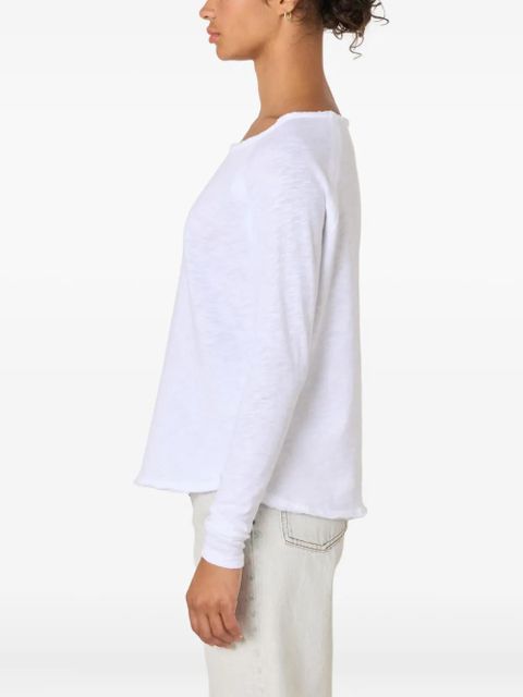 American Vintage Sonoma raglan long-sleeves T-shirt - White