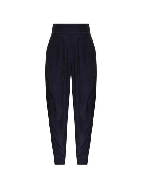 Lanvin high-waisted tapered trousers - Black - zdjęcie produktu nr 1