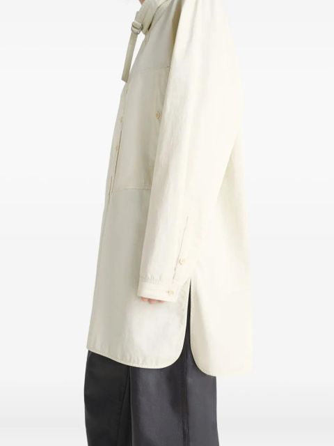 LEMAIRE buttoned-pocket shirt - Neutrals